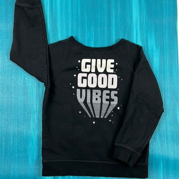 Peek | Cosmic - Give Good Vibes Crew Sweater size 4-5 - Picture 2 of 3